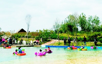 靈山花海日均迎客近萬，休閑觀光活動火爆黃島